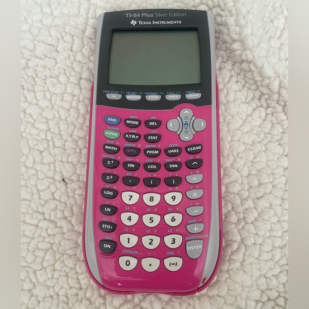 Ti-84 Plus Silver Edition Calculator